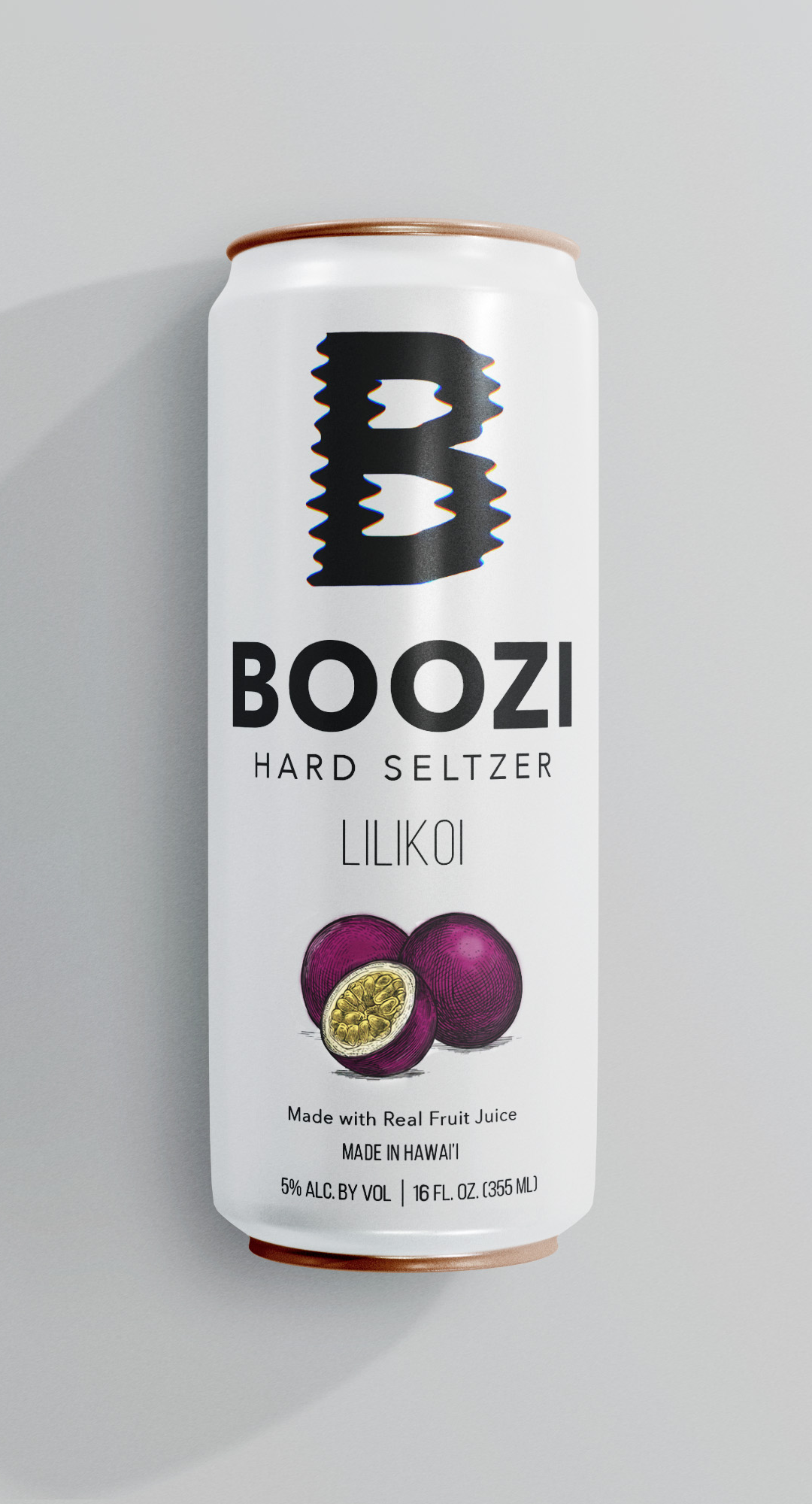 Image of Lilikoi flavored Boozi Hard seltzer