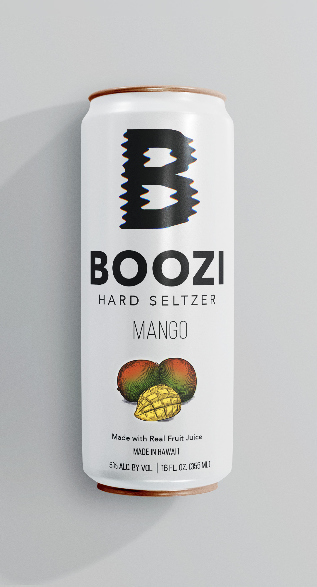 Image of Mango flavored Boozi Hard seltzer