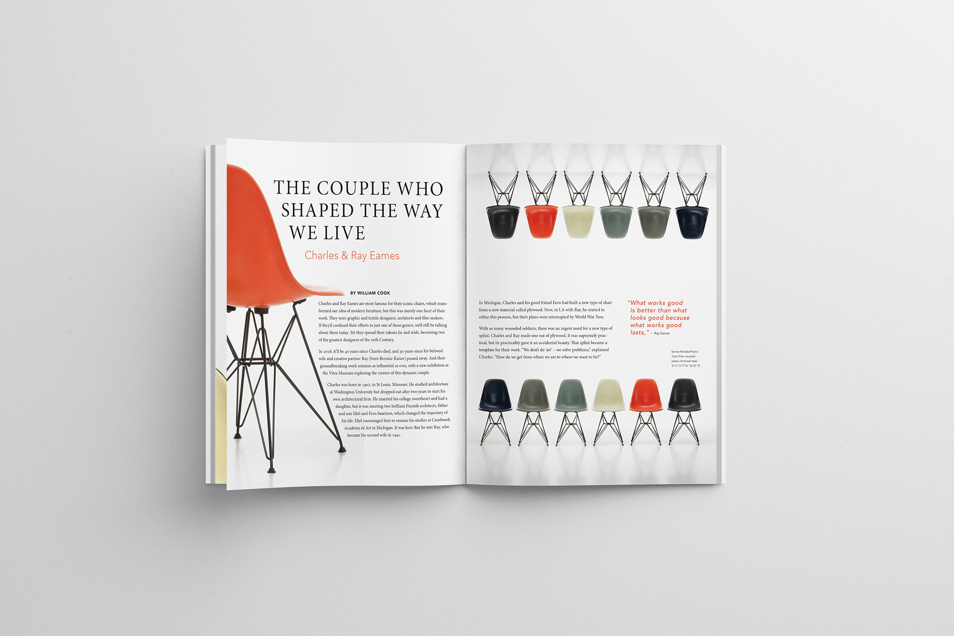 Eames Layout mockup