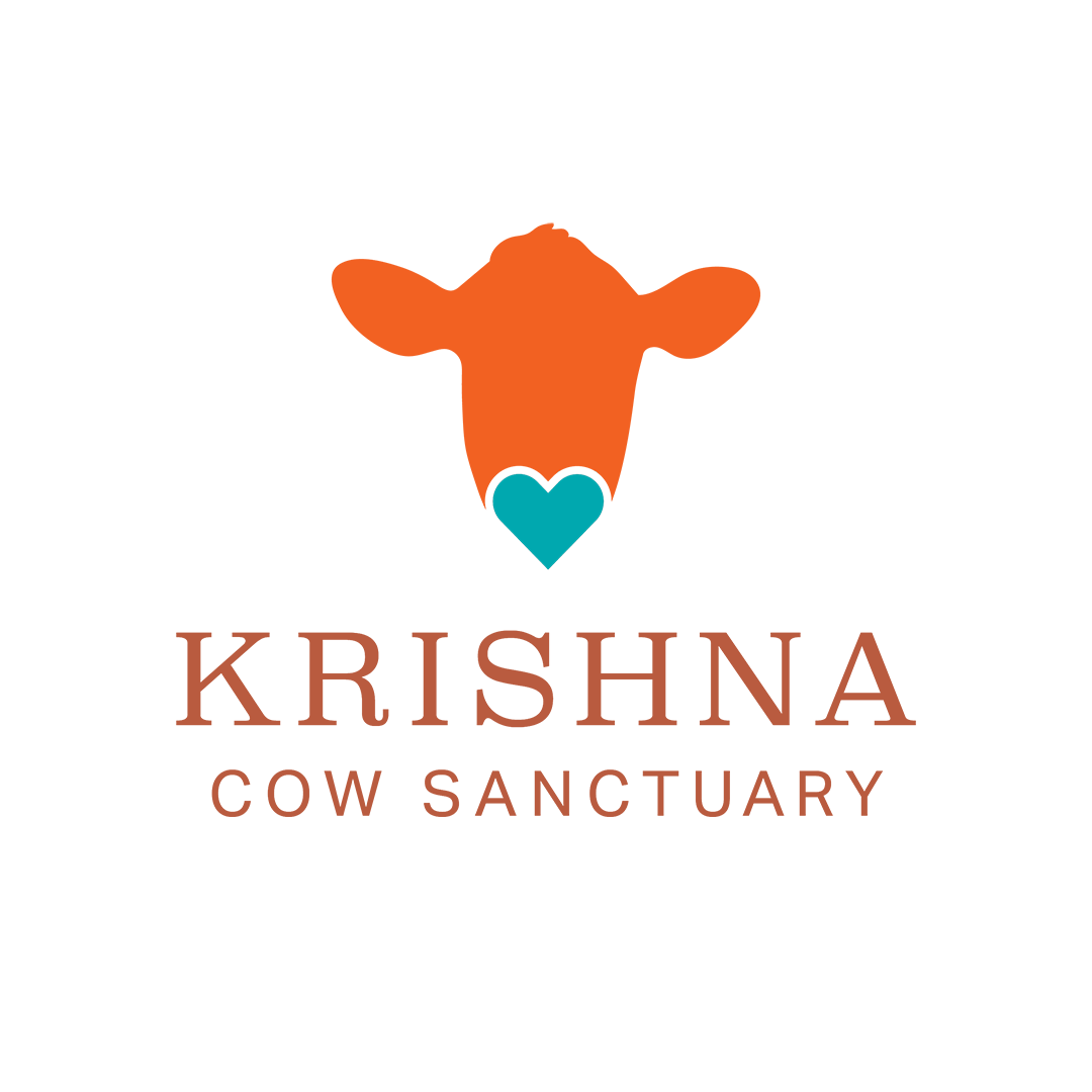 Krishna Cow Sanctuary Logo with color