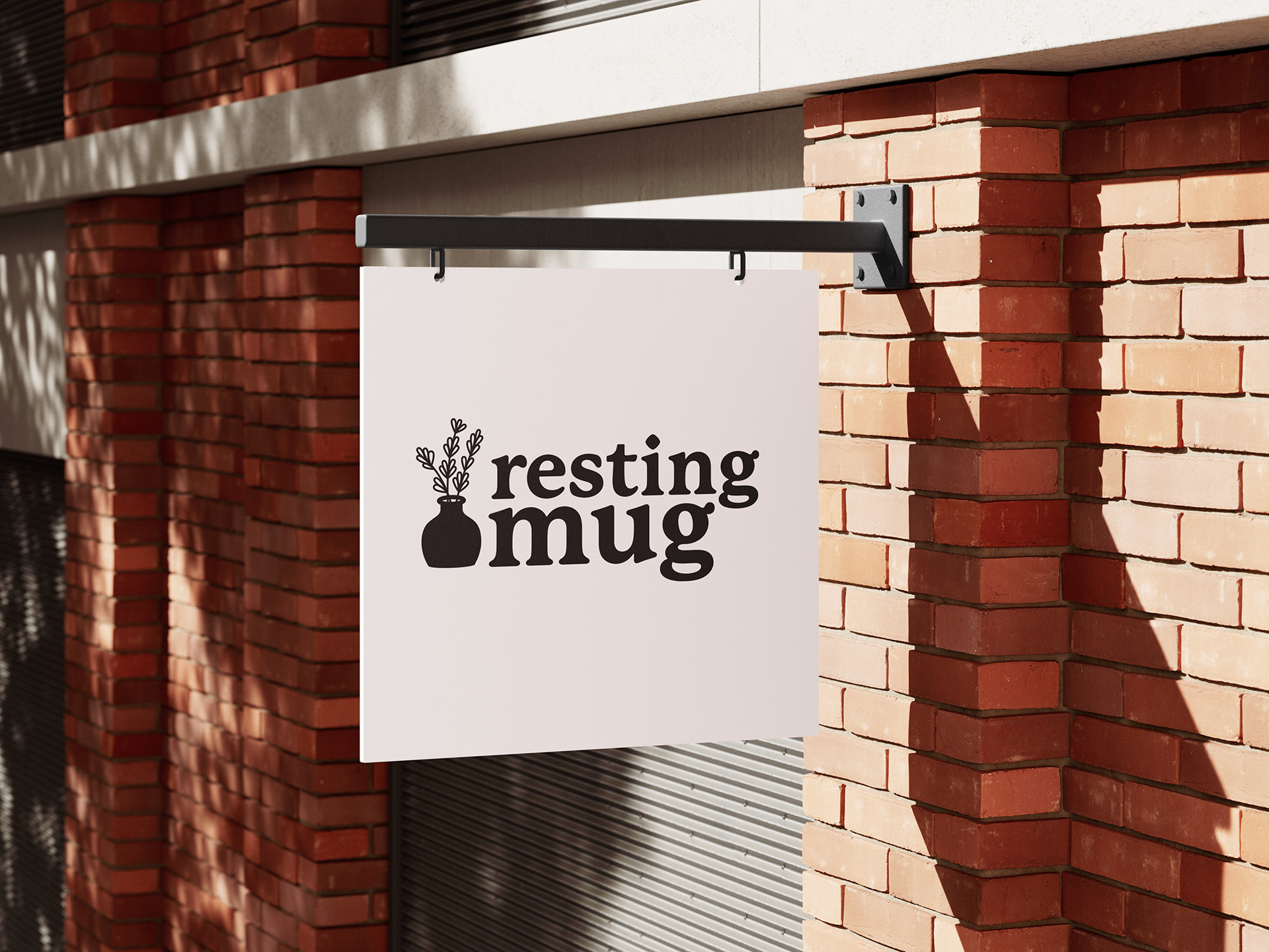 resting mug sign